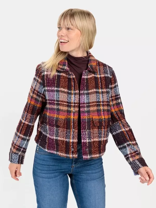 Всесезонная куртка CAMEL ACTIVE Between-Season Jacket, цвет brown/purple