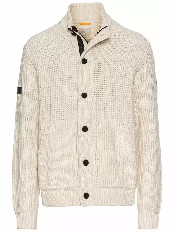 Вязаный кардиган CAMEL ACTIVE, Cream