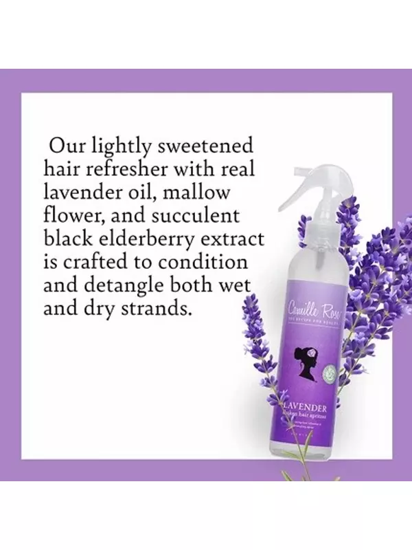 Лавандовый спрей для волос Shaken Hair, 8 жидких унций, Camille Rose