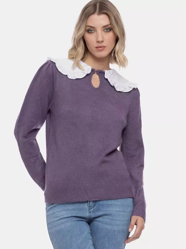 Свитер Camomilla Italia Miriam, фиолетовый