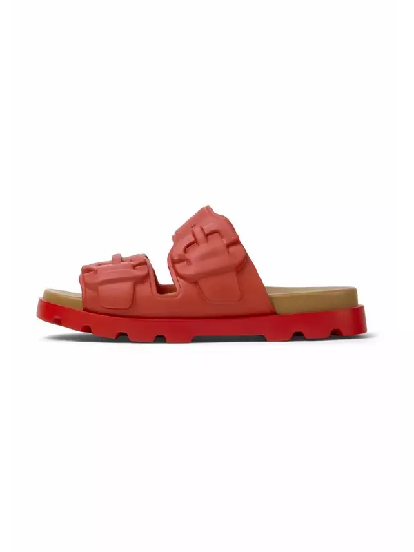 Мюли BRUTUS - Pool slides Camper, красный