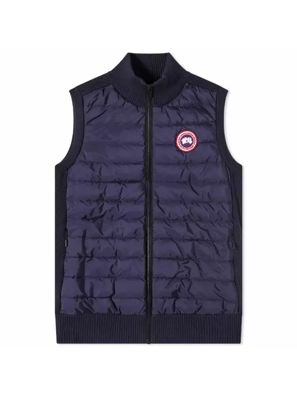 Вязаный жилет Canada Goose мужской, синий