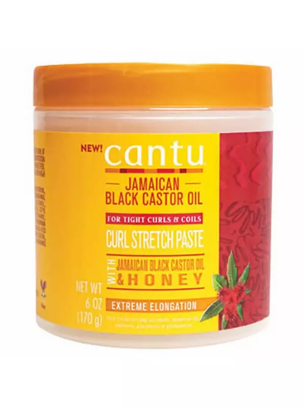 Ямайская паста для растягивания локонов с черным касторовым маслом, паста для волос, 170 г Cantu
