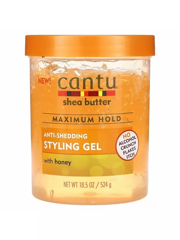 Гель для укладки волос Cantu с маслом ши и медом, 524 г