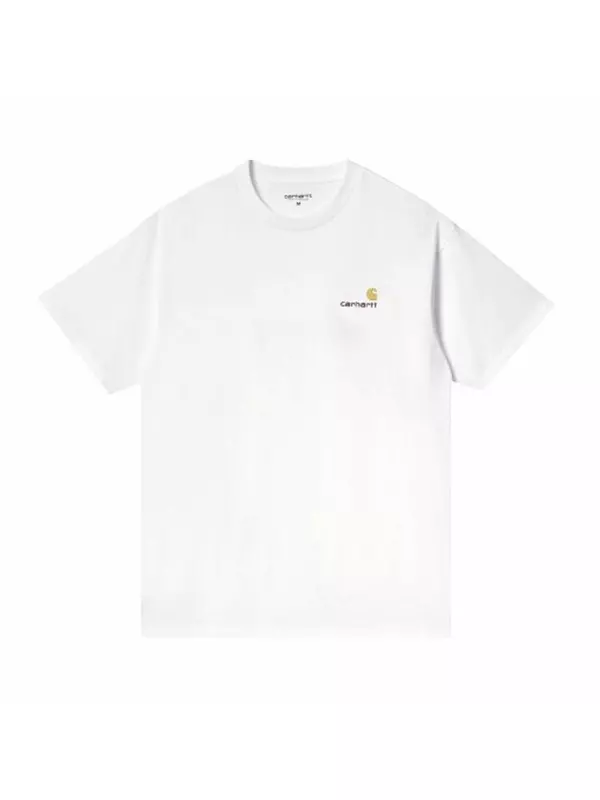 Футболка Carhartt WIP American Script T-Shirt 'White', белый