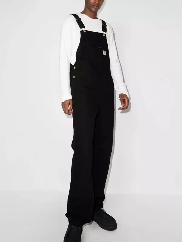 Carhartt WIP комбинезон из органического хлопка, черный