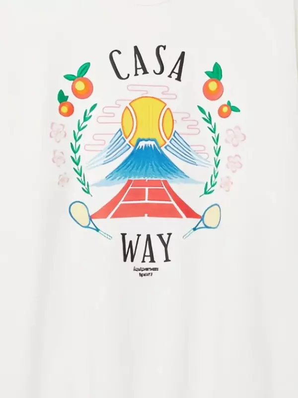 Толстовка с принтом CASABLANCA, белый