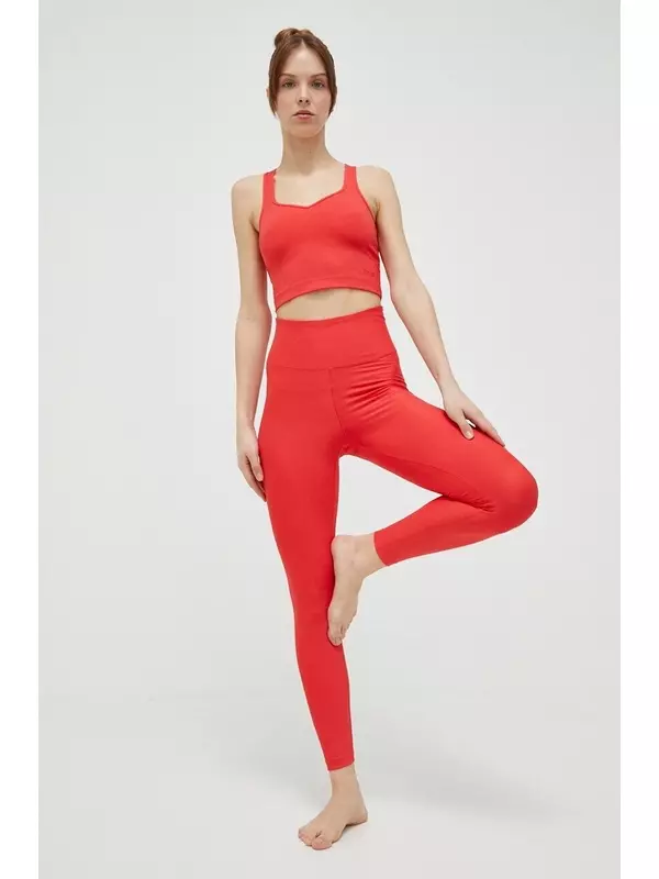 Леггинсы для бега Casall, красный