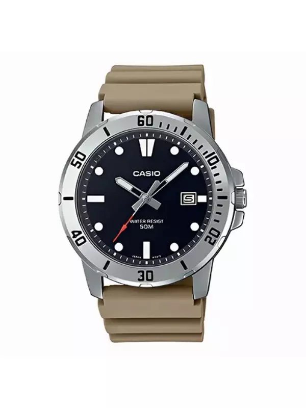 Часы analog 'sandy brown' Casio, коричневый