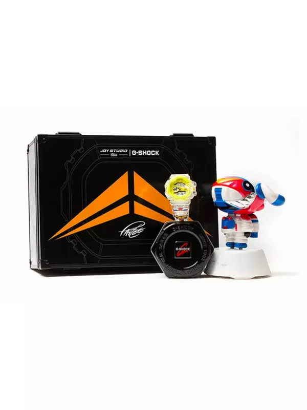 Часы CASIO G-Shock Analog-Digital 'White, желтый