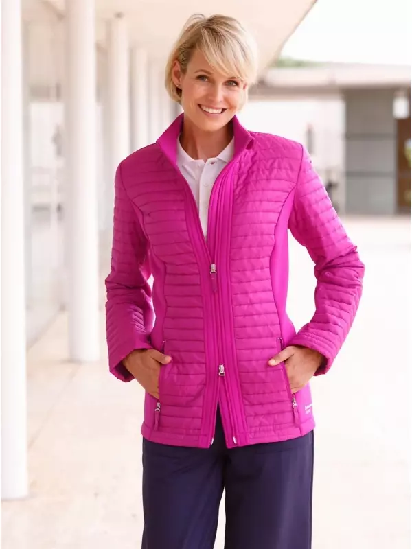 Стеганая куртка-катамаран с капюшоном Catamaran, цвет Magenta