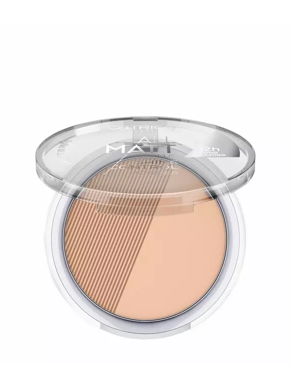 Компактная пудра CATRICE All Matt Plus Shine Control, Nr. 025 - Sand Beige, 10g