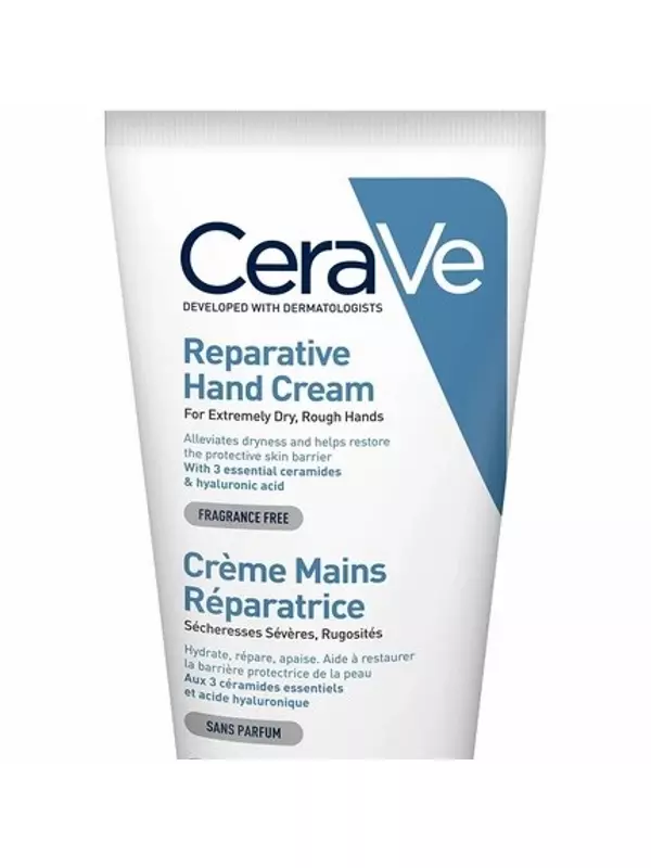Регенерирующий крем для рук для очень сухих и грубых рук, Cerave