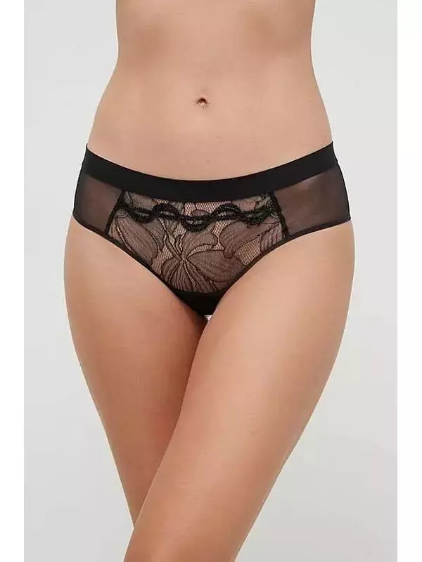 Бразильские трусы Chantelle X, черный