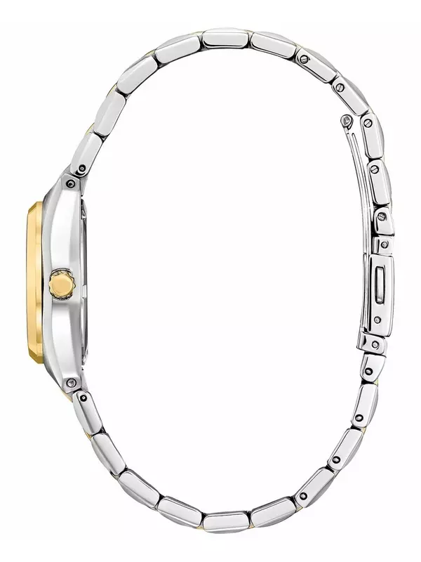 Женские двухцветные часы Eco-Drive Corso с браслетом из нержавеющей стали, 28 мм Citizen