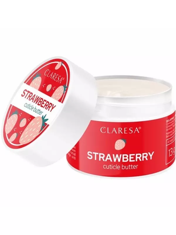Масло для кутикулы со вкусом клубники 13 г Claresa
