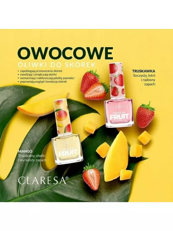 Масло для кутикулы, манго, 5 мл Claresa