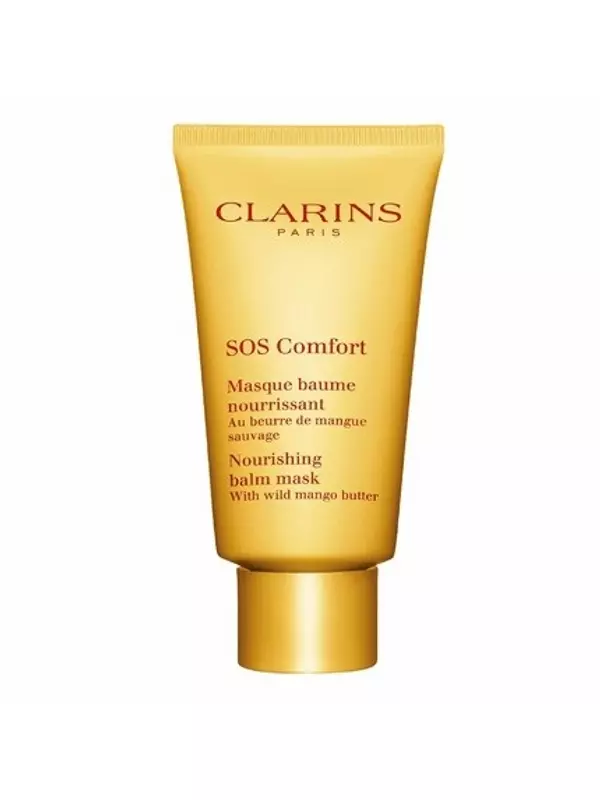 CLARINS SOS Comfort Питательная маска-бальзам 10-минутная маска для лица восстанавливает сияние сухой кожи 2,3 унции