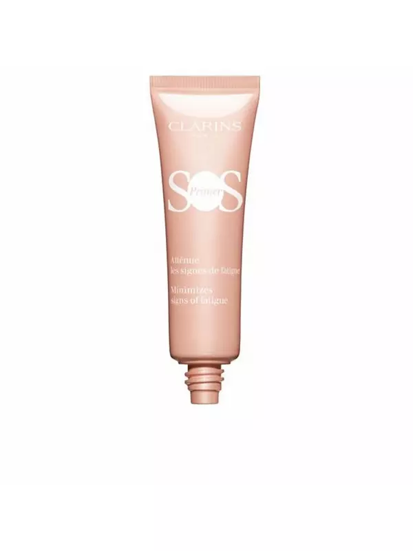 Праймер под макияж Sos primer prebase Clarins, 30 мл, 01-rose