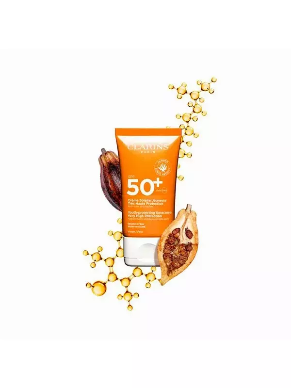 Крем для лица SPF 50 Jeunesse Très Haute Protection Clarins, 50 ml