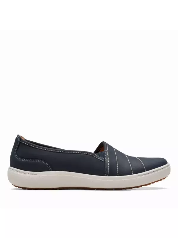 Женские слипоны Clarks, синие