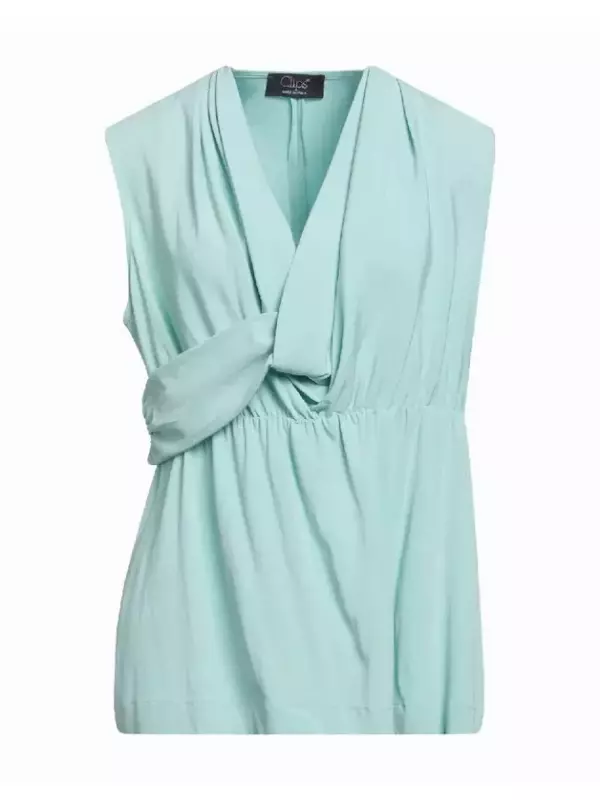 Топ Clips, бирюзовый