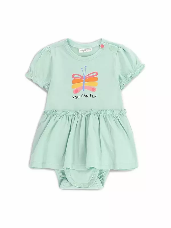 Детский комбинезон WC5112801TGN Coccodrillo, зеленый