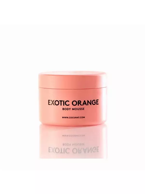 24-часовой увлажняющий и укрепляющий мусс для тела Body Mousse Exotic Orange Cocunat, 200 ml
