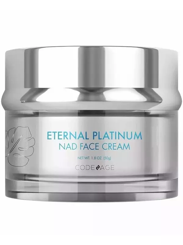 Крем для лица NAD, ресвератрол, ниацинамид, гиалуроновая кислота, коллаген, витамины С и Е - 1,8 унции Codeage, цвет White