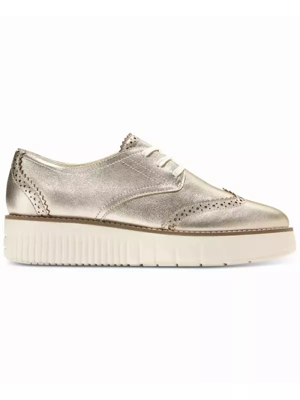 Женские оксфорды Grand City на платформе Cole Haan, золотой
