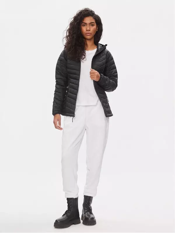 Пуховик узкого кроя Columbia, черный