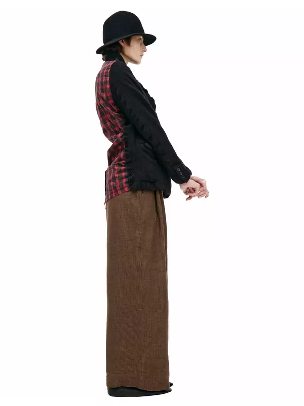 Пиджак с клетчатой спиной