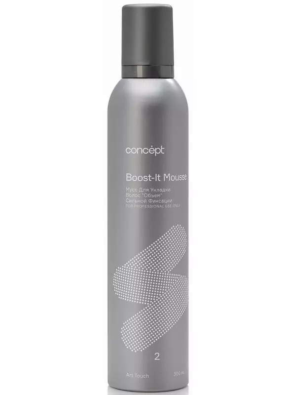 CONCEPT Мусс для укладки волос экстрасильной фиксации 2021, 300 мл