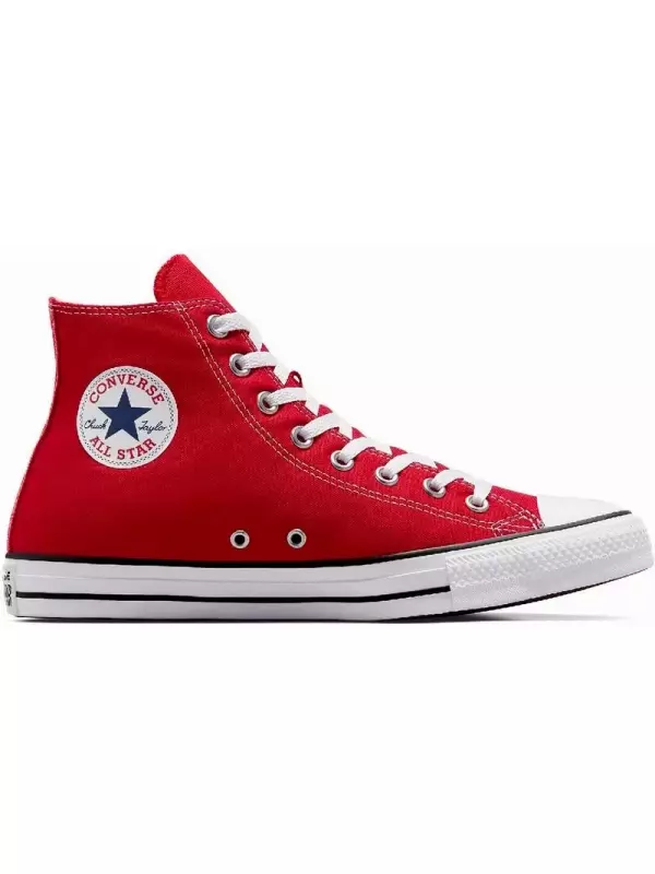 Высокие спортивные кроссовки Chuck All Star Converse, красный