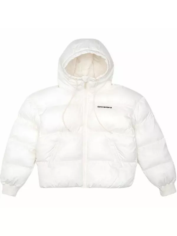 Пуховик женский белый Converse