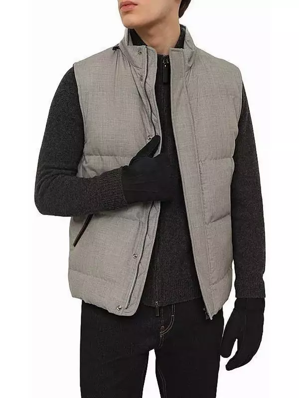 Перчатки из овчины Corneliani