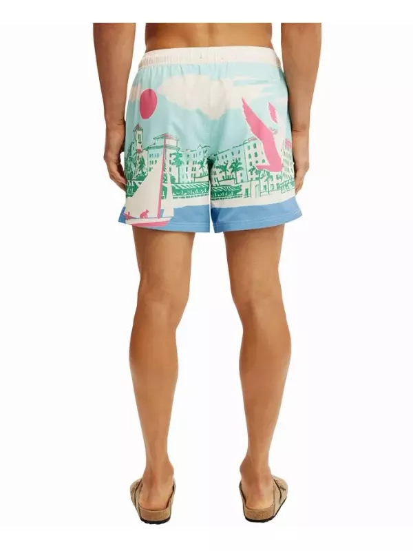 Мужские эластичные плавки для плавания COTTON ON, синий