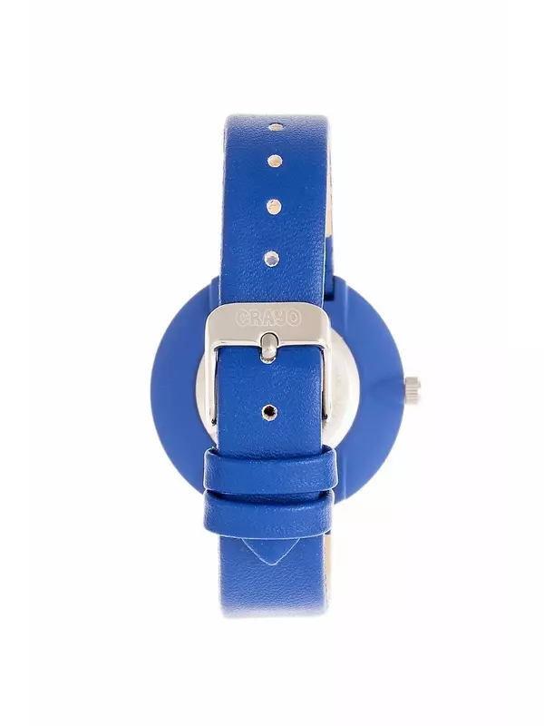 Часы унисекс с лезвием Crayo, синий