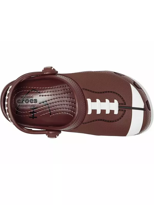Сабо Unisex Crocs Kids Classic Clogs with Patterns and Graphics, цвет Football