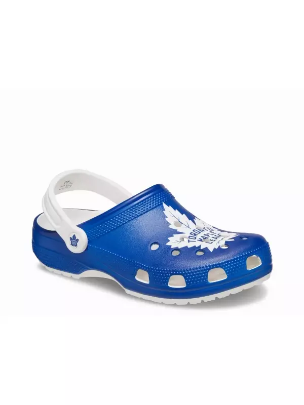 NHL Toronto Maple Leafs Classic Сабо Crocs, White