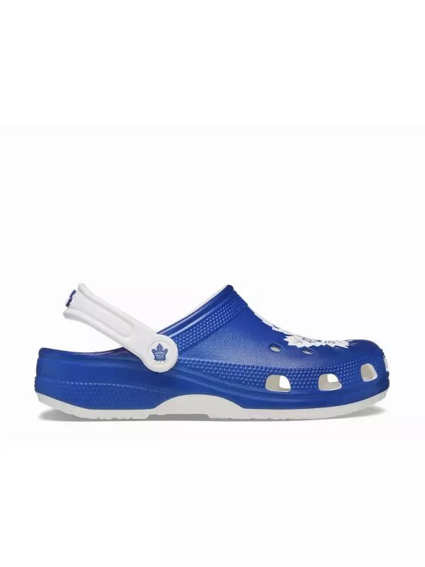 NHL Toronto Maple Leafs Classic Сабо Crocs, White