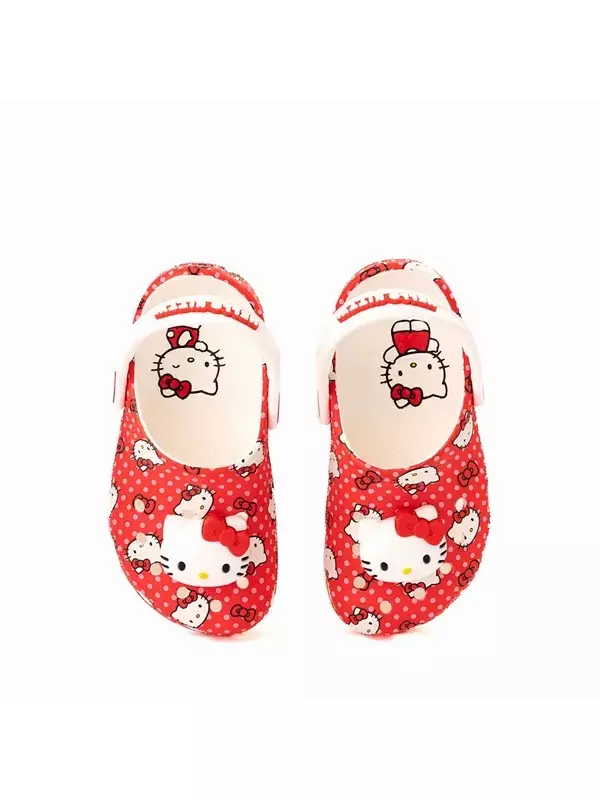 Сабо Hello Kitty x Crocs Classic Clog, красный
