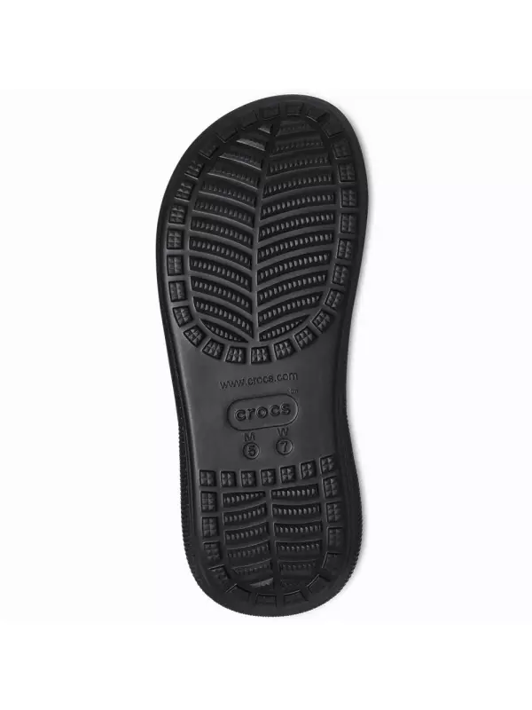 Шлепанцы Crocs Crush, черный
