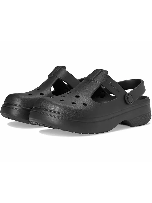 Сабо Crocs Kids Classic Mary Jane Clogs, черный
