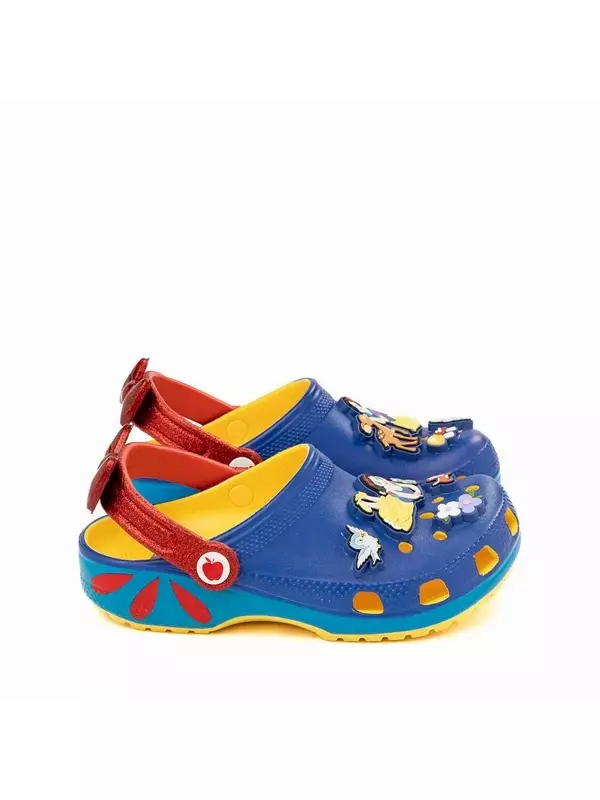 Сабо Snow White Crocs Classic Clog, цвет Sunshine