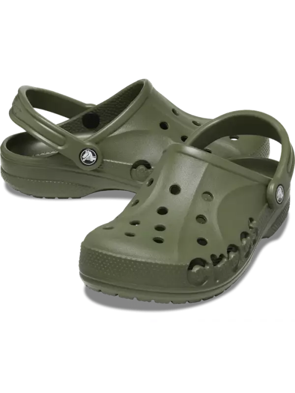 Сабо Baya Crocs мужские, цвет Army Green