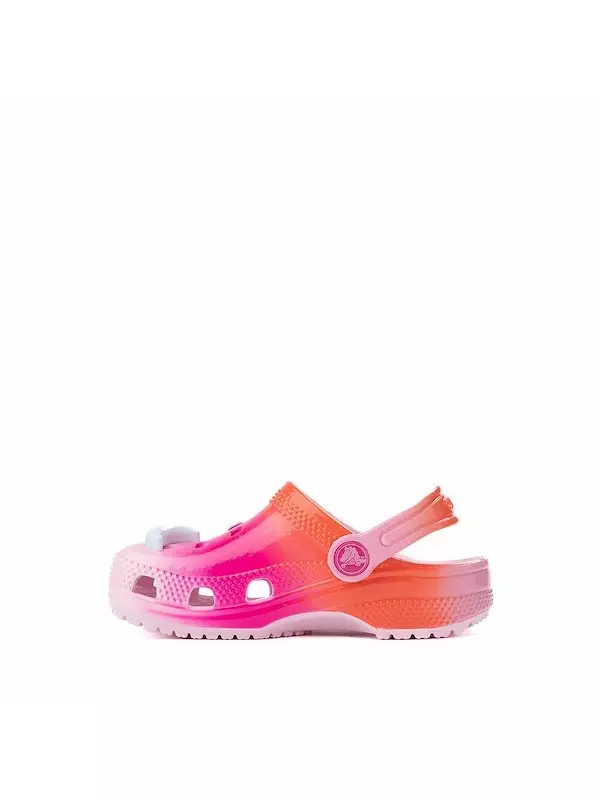 Сабо Crocs Classic Slumber Party Clog, цвет Pink/Multicolor