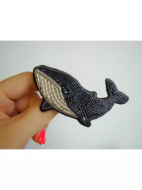 Брошь CuteBrooches, жемчуг имитация