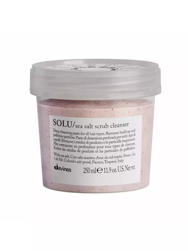 Очищающий скраб для волос и кожи головы, 250 мл Davines Solu