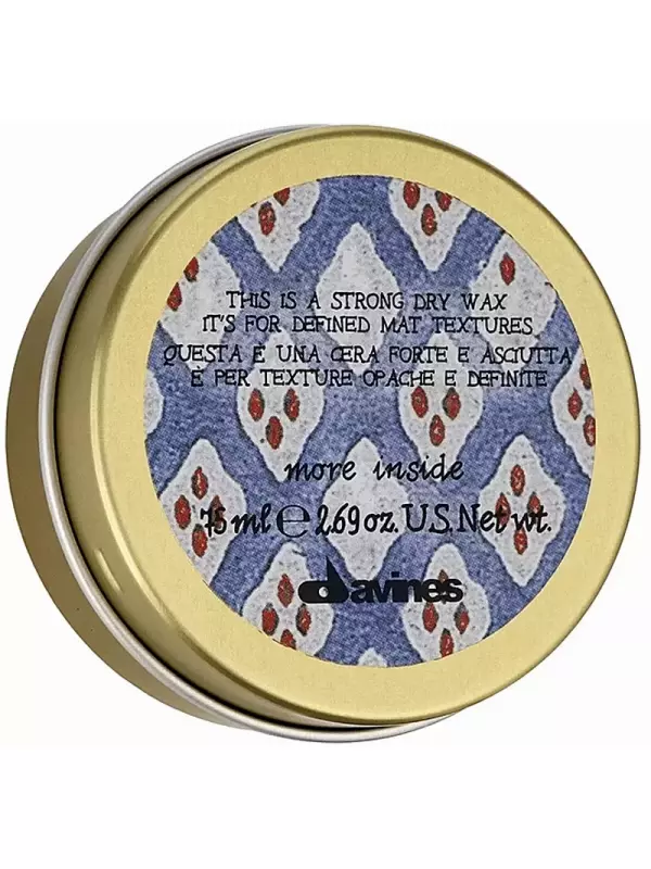 DAVINES SPA Воск сухой для текстурных матовых акцентов / Strong Dry Wax 75 мл